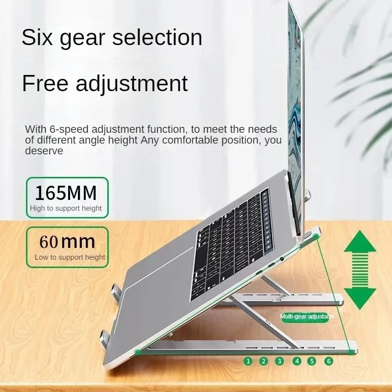 Laptop Stand Creative Folding Storage Bracket Fiber Plastic