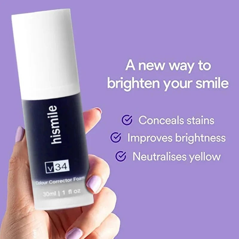 Teeth Brightening Hismiles V34 Colour Corrector Serum 30ml